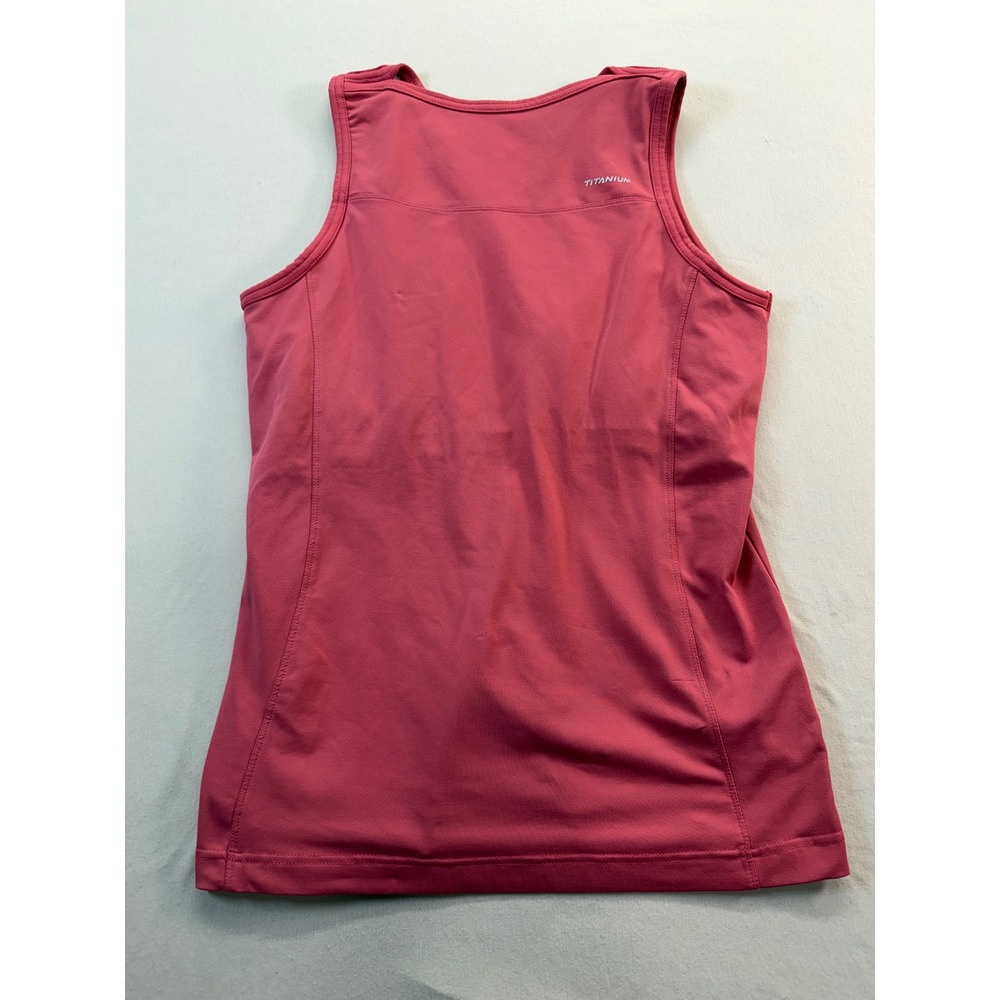 Columbia Tank Top Women L Pink Titanium TL 6681 Sleeveless Athletic Performance - Picture 6 of 9